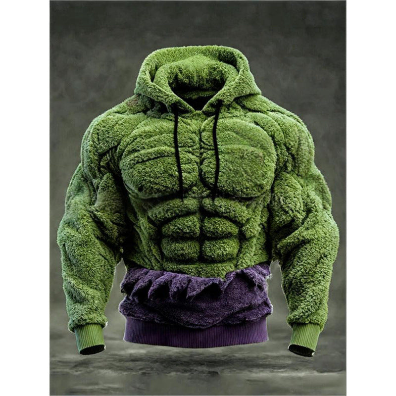 Men's Long-Sleeve Casual Loose Fashion Pullover