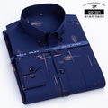 Men's Non-Iron Plaid Shirt  Spring/Autumn Business Casual