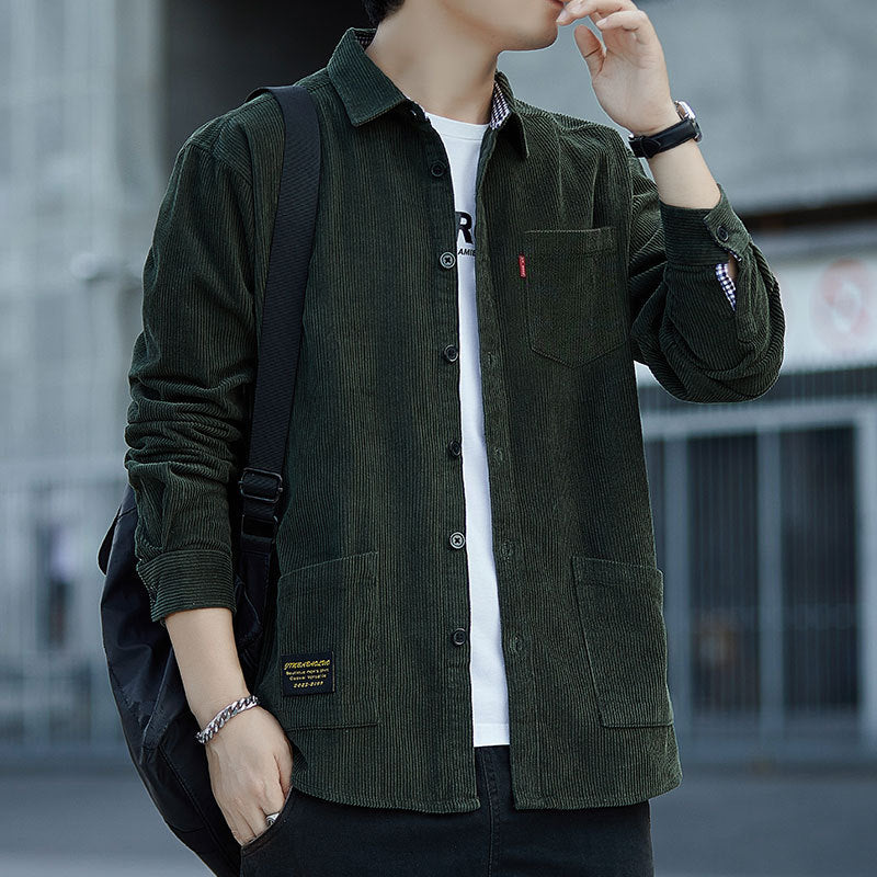 Rust Lane Cord Shirt