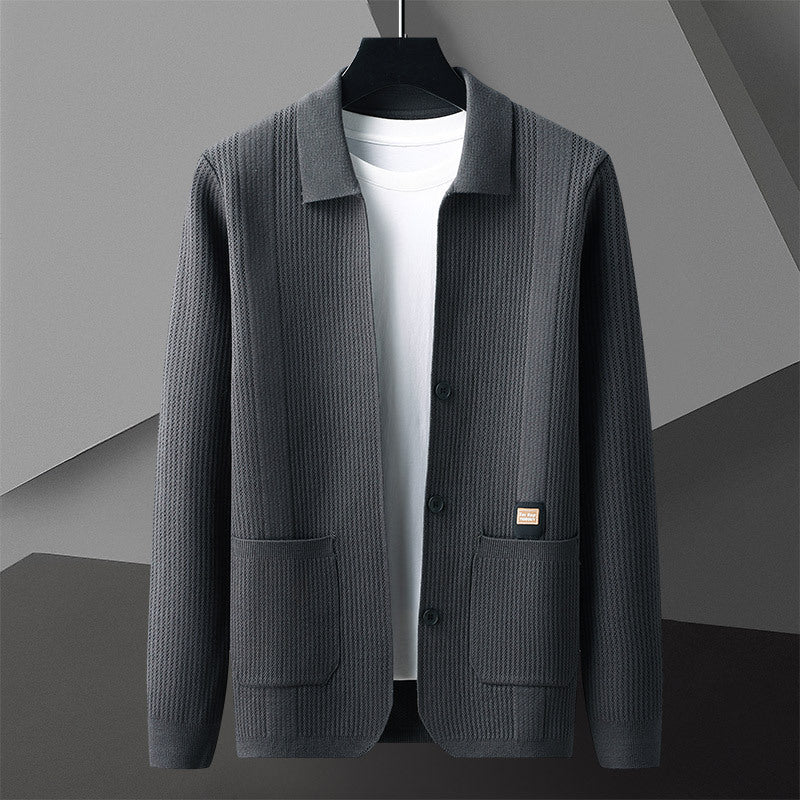 Breeze Knit High Quality Cardigan Men's Jacket