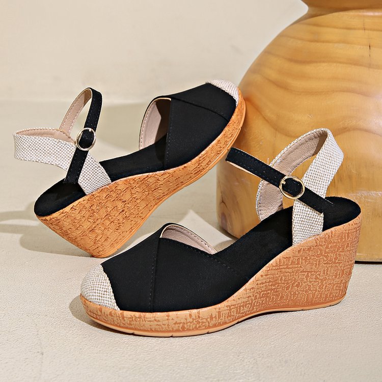 Boho Wedge Sandals
