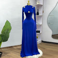 Sweet Crossover Collar High-Waist A-Line Dress