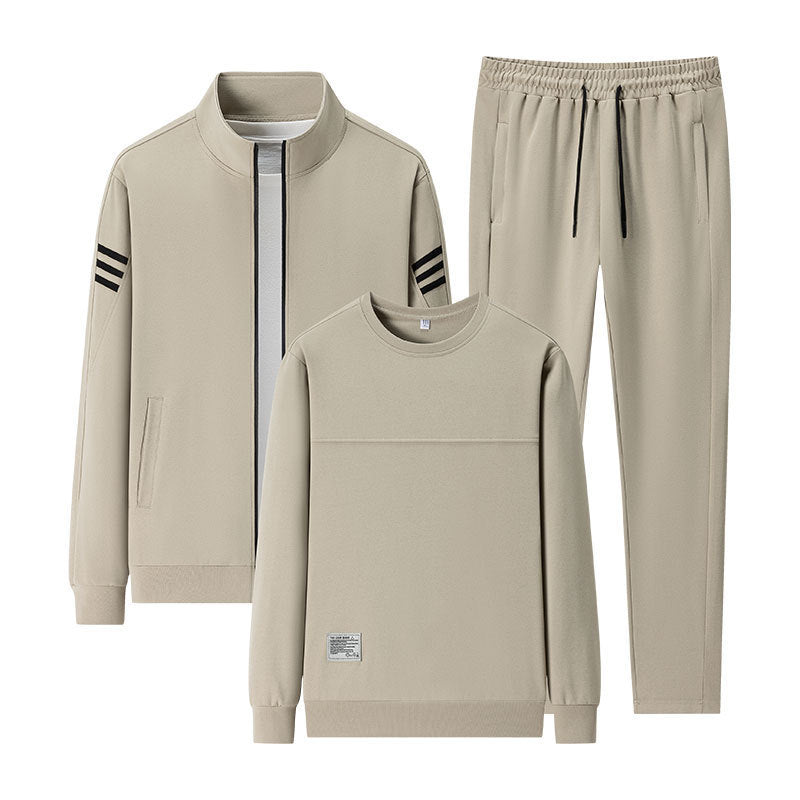 Urban Trio Beige Tracksuit