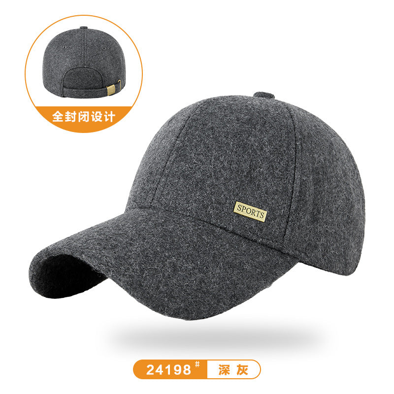 Autumn & Winter Wool Tweed Velvet Peaked Hats