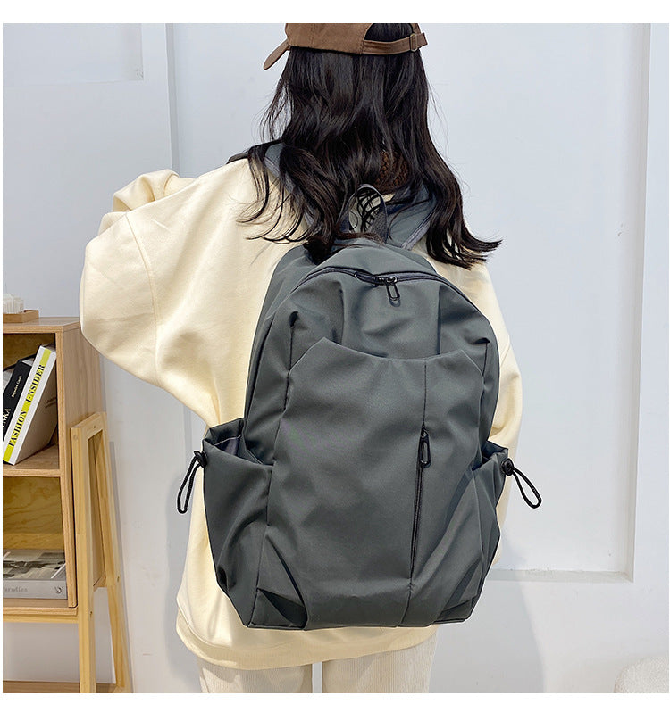 The Scrunch Large Capacity Unisex Student School Bag