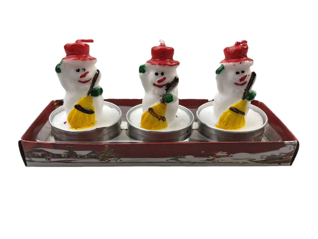 Christmas Candle Figurine Set