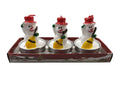 Christmas Candle Figurine Set