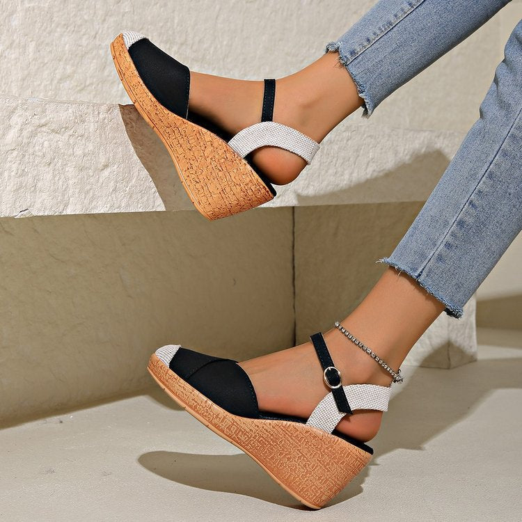 Boho Wedge Sandals