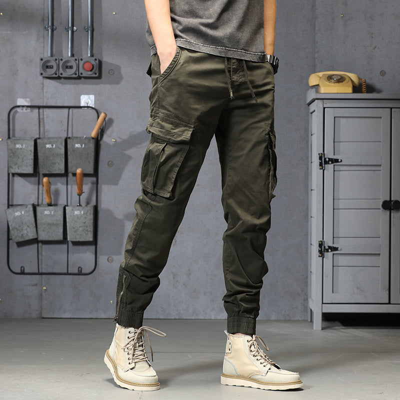 Streetweave Cargo Pants Cotton Slacks Wear-Resistant