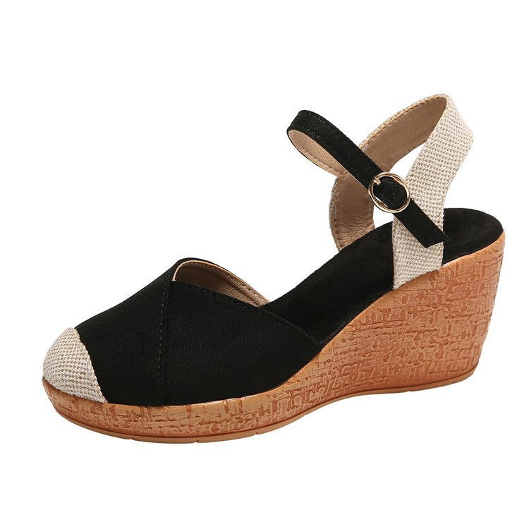 Boho Wedge Sandals