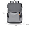 MetroFlap Leather Backpack
