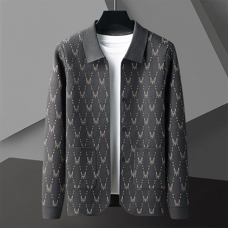Breeze Knit High Quality Cardigan Men's Jacket