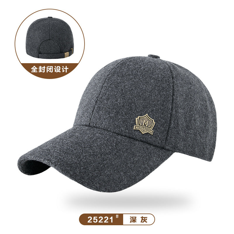 Autumn & Winter Wool Tweed Velvet Peaked Hats