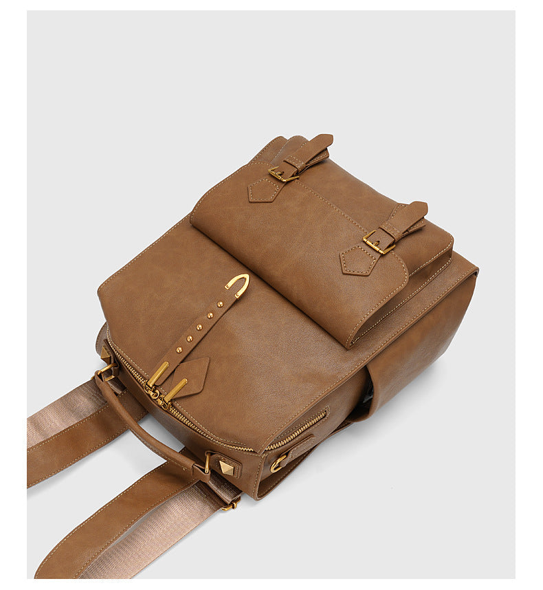 Brownstone High-end College Student SchoolBag
