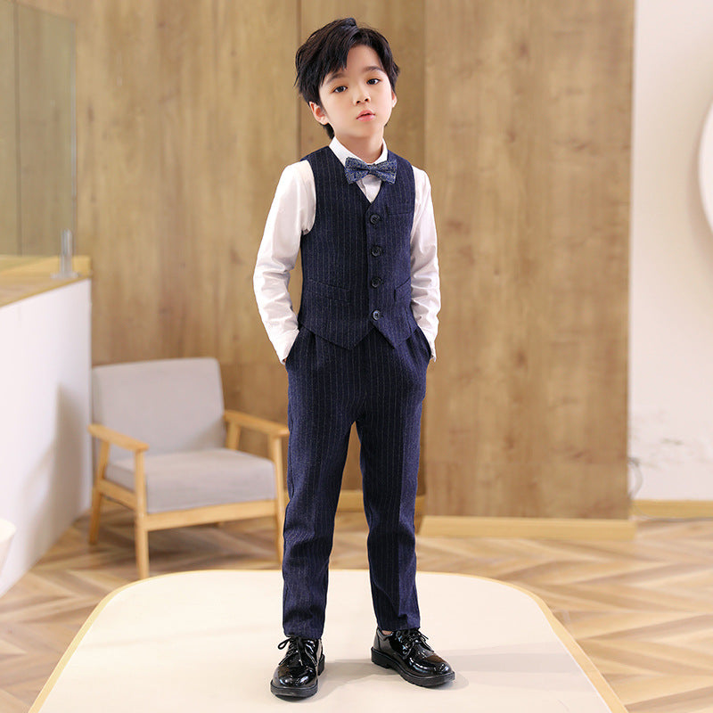 Little Prince Striped Suit Set