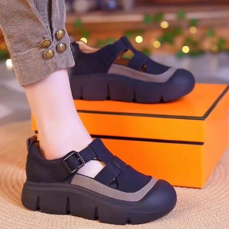 Women's  Summer Soft-Soled Roman Platform Sandals