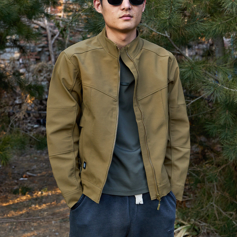 Mens Spring/Autumn Lightweight Tactical Assassin Jacket