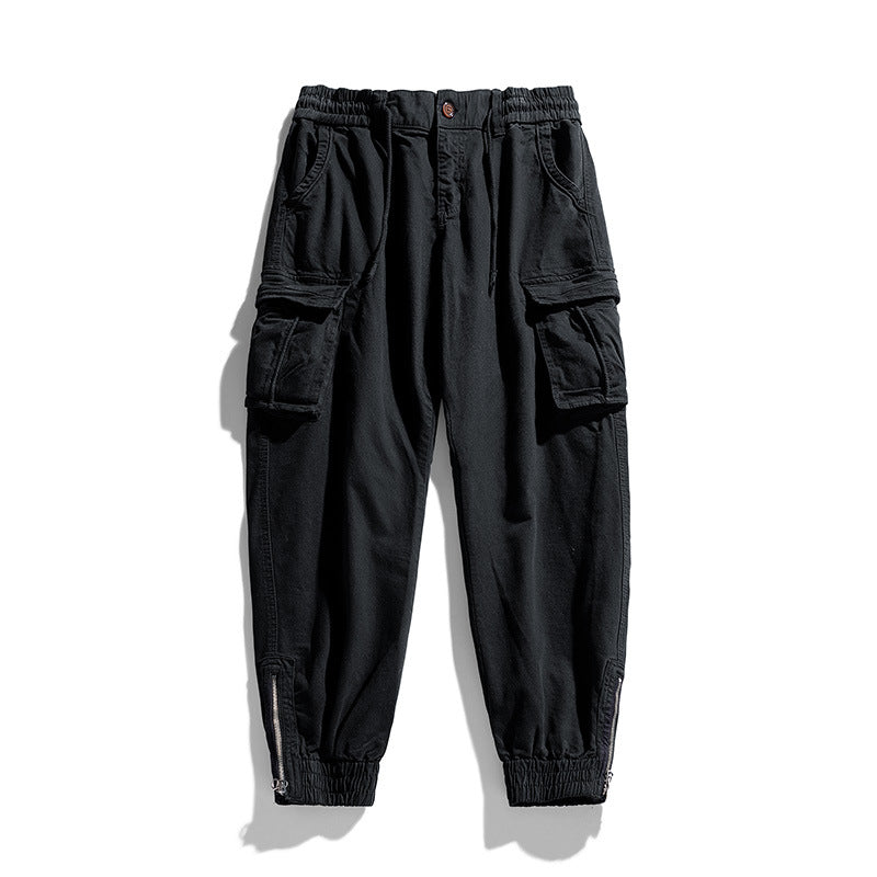 Streetweave Cargo Pants Cotton Slacks Wear-Resistant