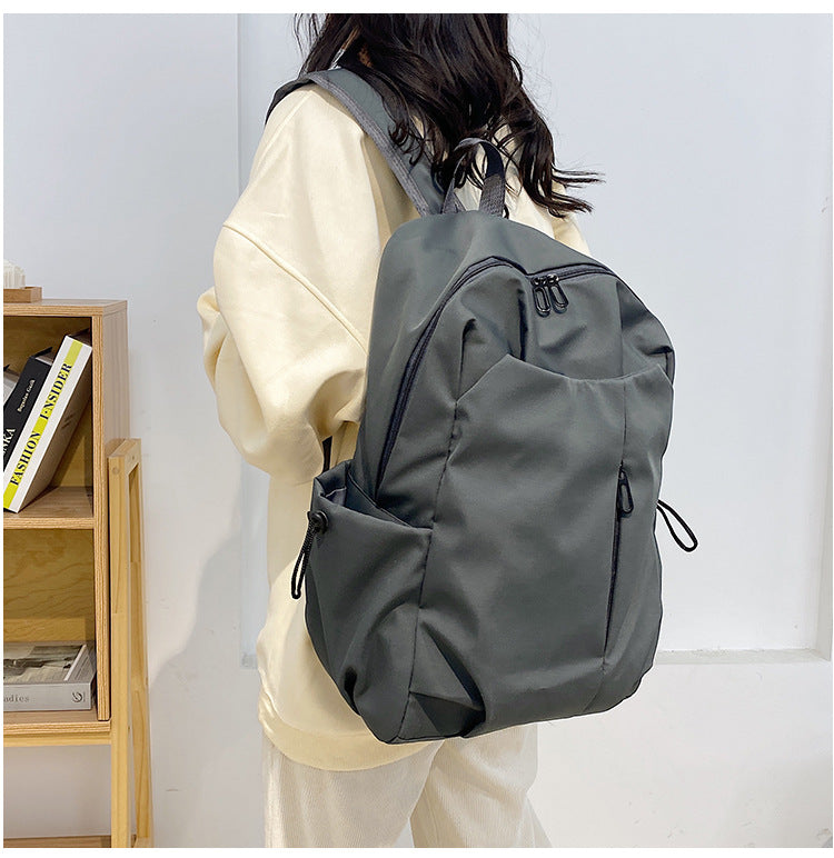 The Scrunch Large Capacity Unisex Student School Bag