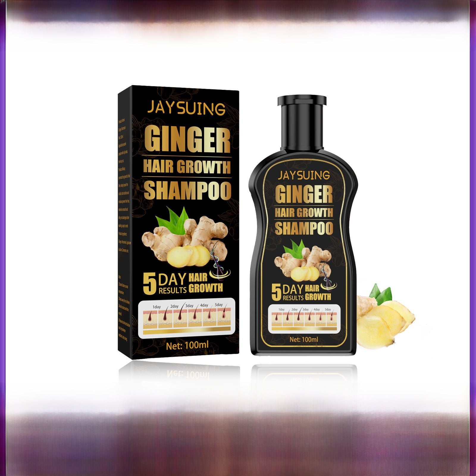 Jaysuing Ginger Hair Care Shampoo