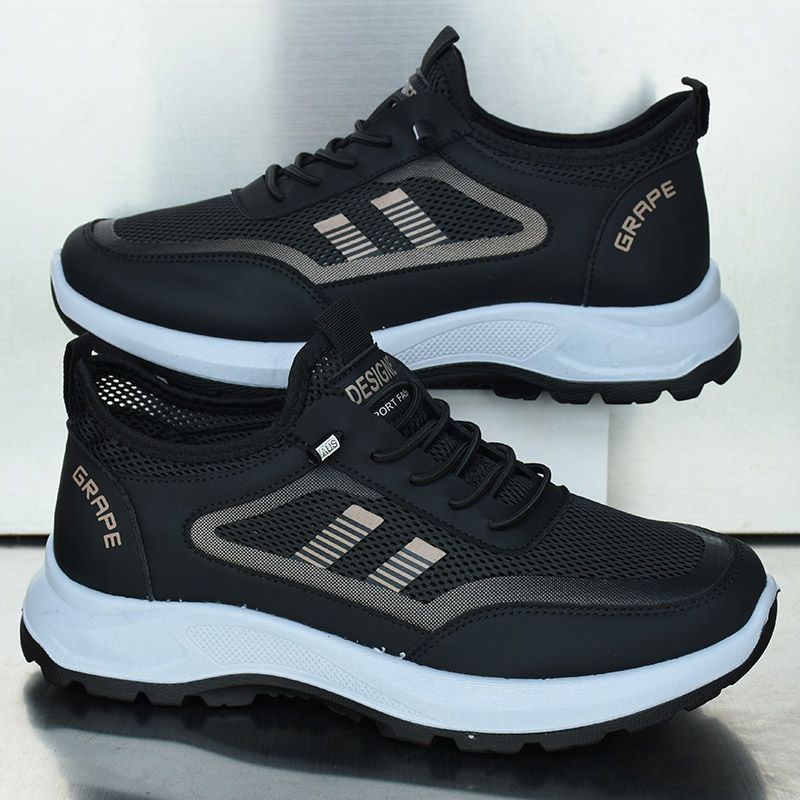 Men’s Breathable Mesh Anti-Slip Casual Running Sneakers