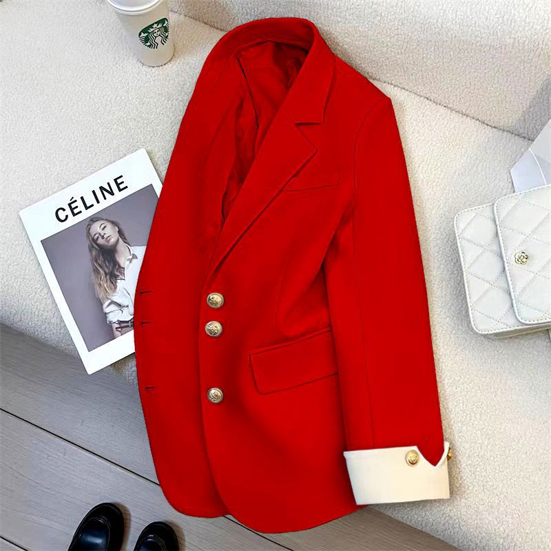 Women's Lake Green Korean Blazer (On Hand)