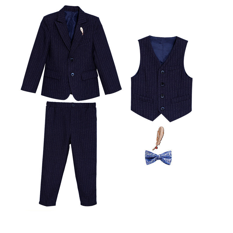 Little Prince Striped Suit Set
