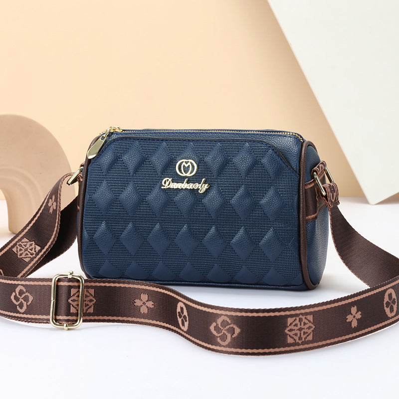 Soft Leather Wide Shoulder Strap