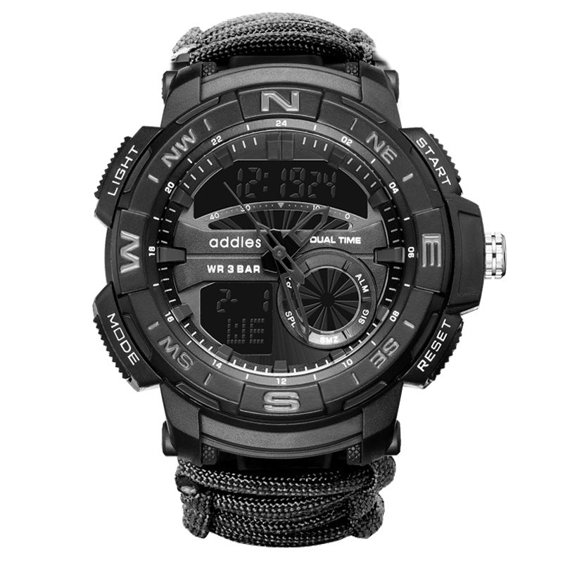 Eddison Men’s Multifunctional Outdoor Compass Watch