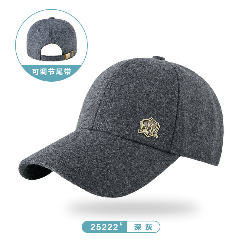 Autumn & Winter Wool Tweed Velvet Peaked Hats