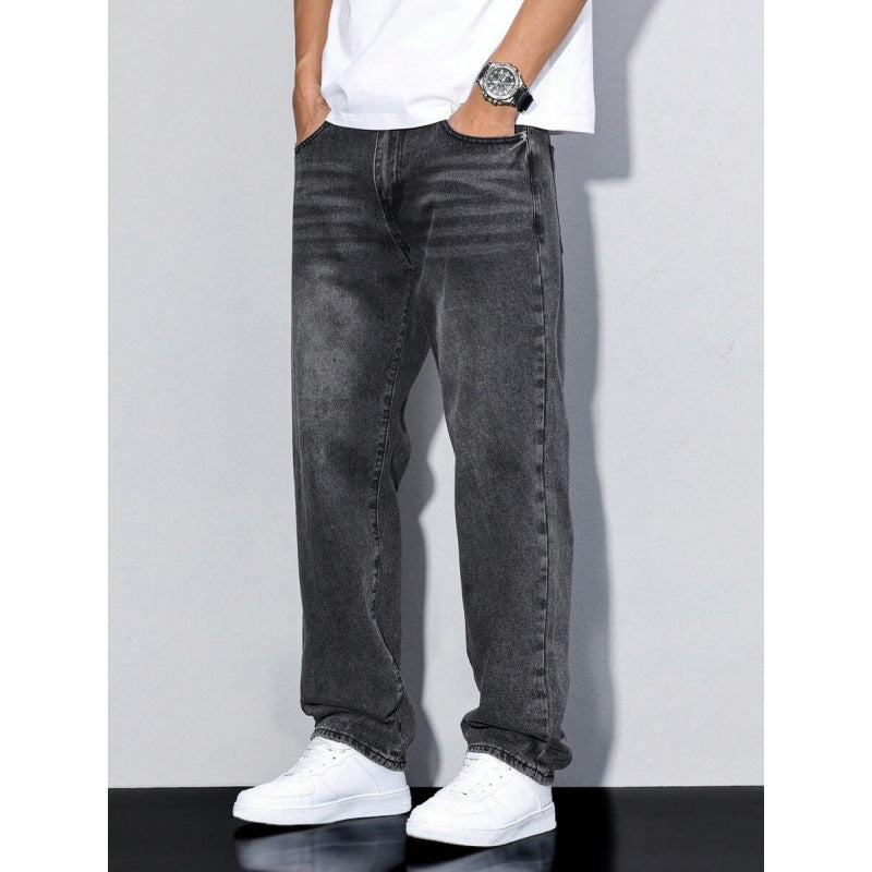 Mens Simple Fashion Casual Jeans