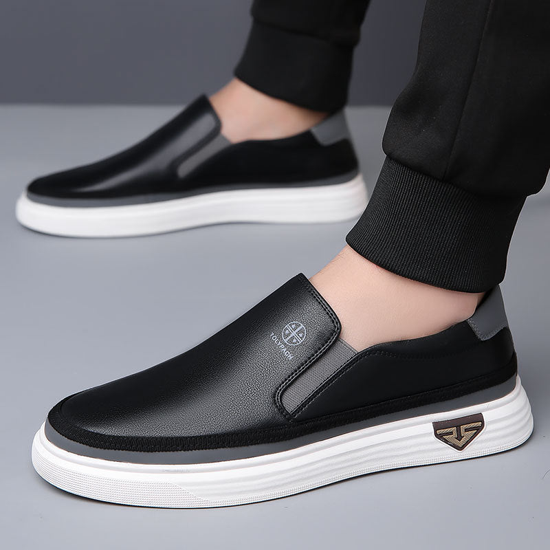 Men’s Casual Soft-Soled Leather Loafers