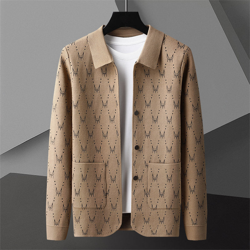 Breeze Knit High Quality Cardigan Men's Jacket