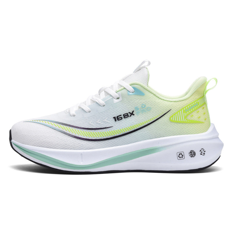 Men's Breathable Mesh Running Sneakers – Soft Sole Korean Style Sports Shoes