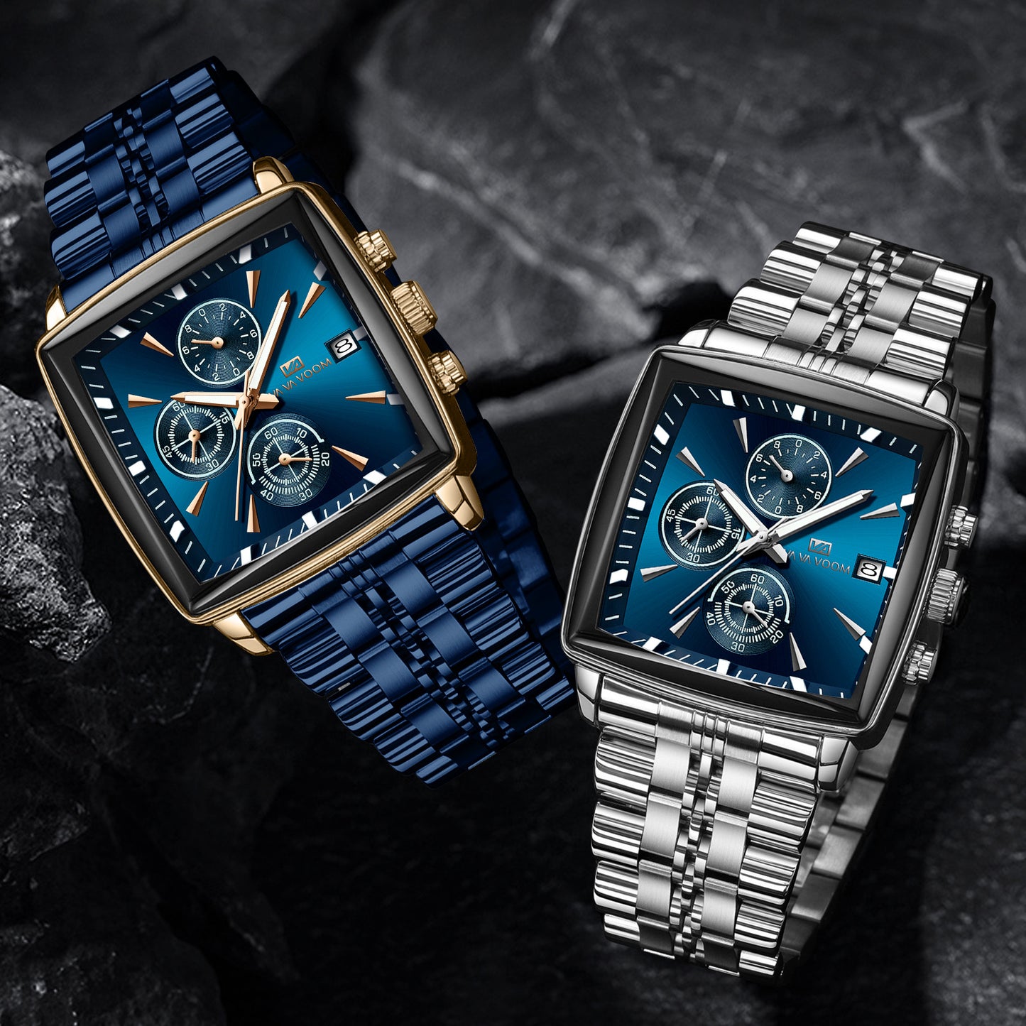 Cross-Border Multifunction Chronograph Men's Watch