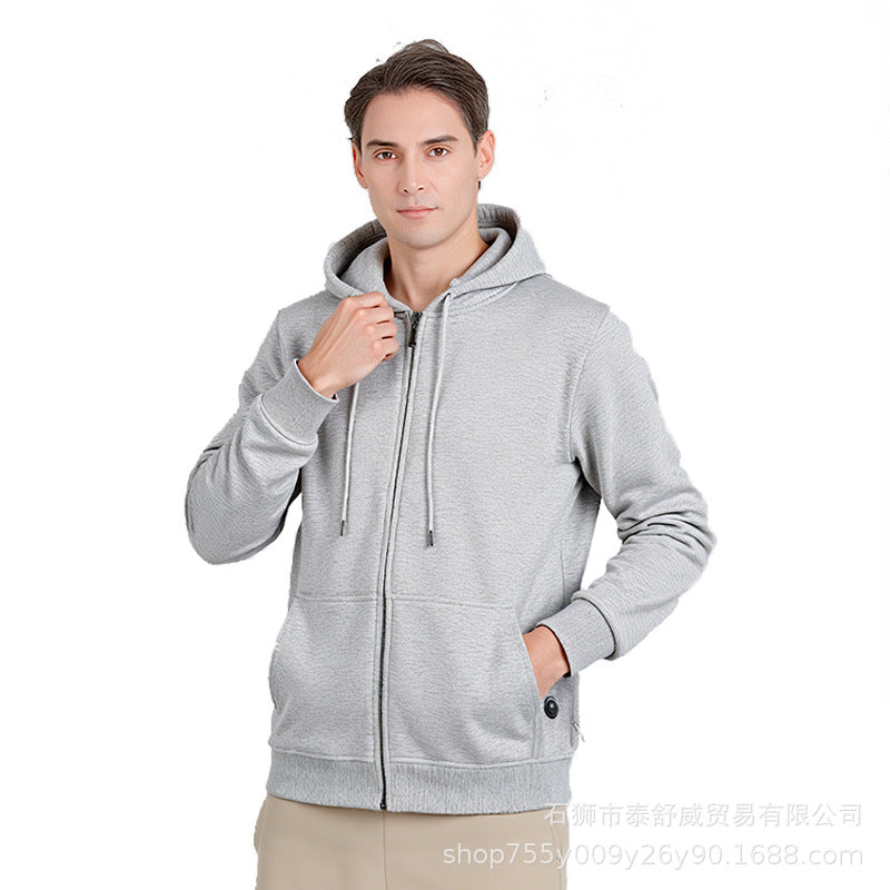 cross-border winter electric heating sweatshirt