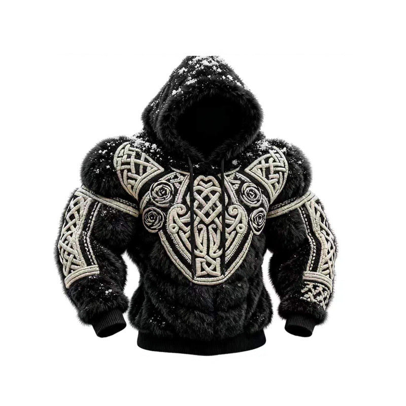 Men's Long-Sleeve Casual Loose Fashion Pullover