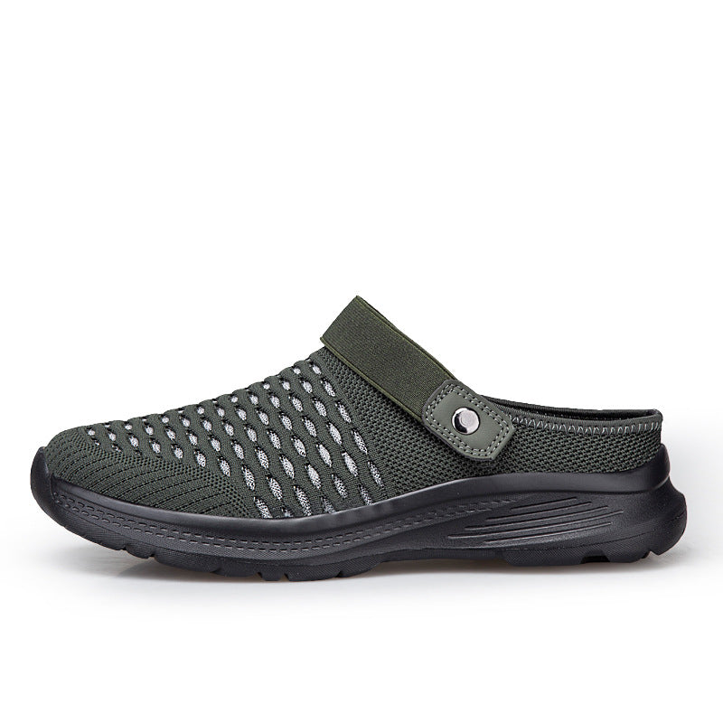 Summer Elderly Outdoor Breathable Slippers