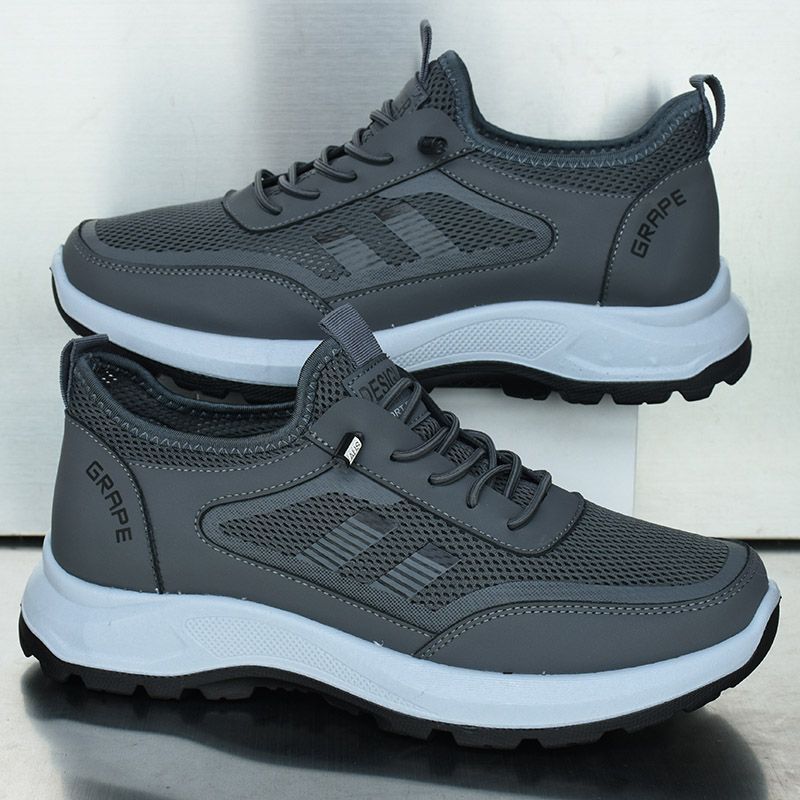 Men’s Breathable Mesh Anti-Slip Casual Running Sneakers
