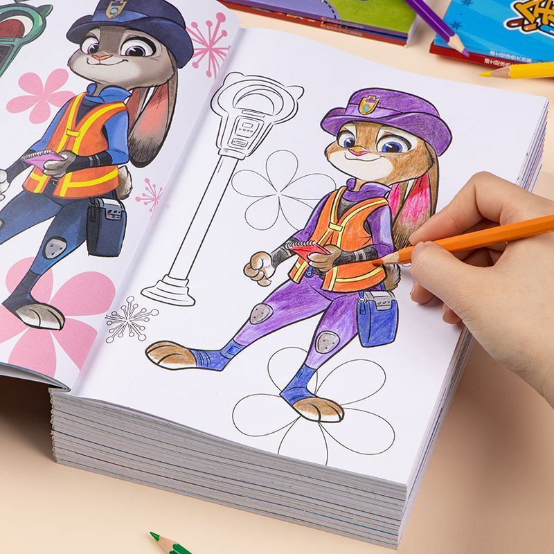 DisneyMagic Water Reveal Coloring Book for 3 to 6 years old