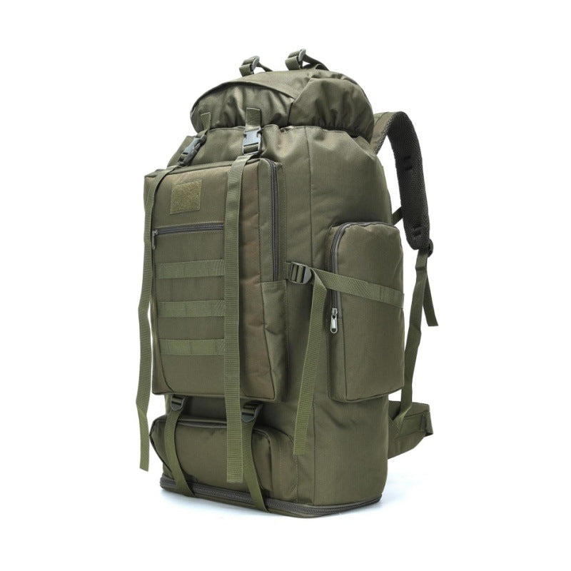 Tactical Mountaineering Backpack  Large Capacity Multi-Compartment Travel Bag