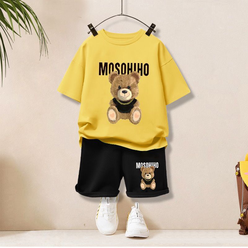 Trendy Boys Short-Sleeve Sets for Kids