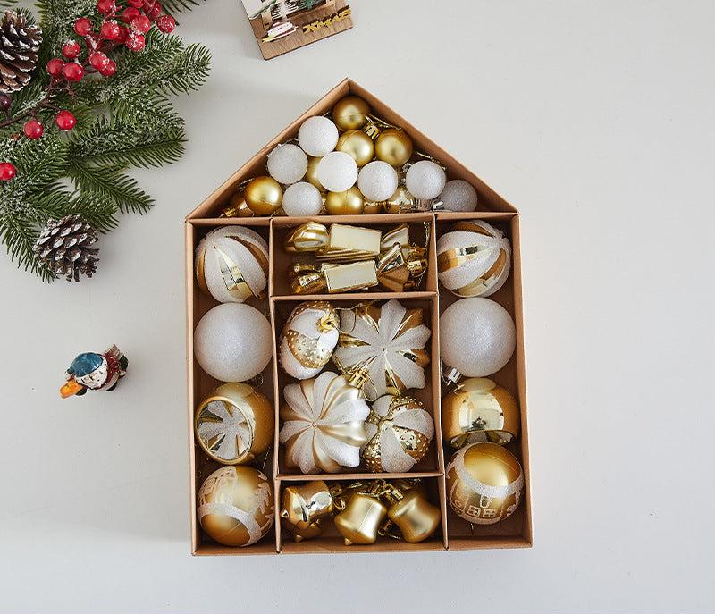Holiday Charm Christmas Ball Pendants
