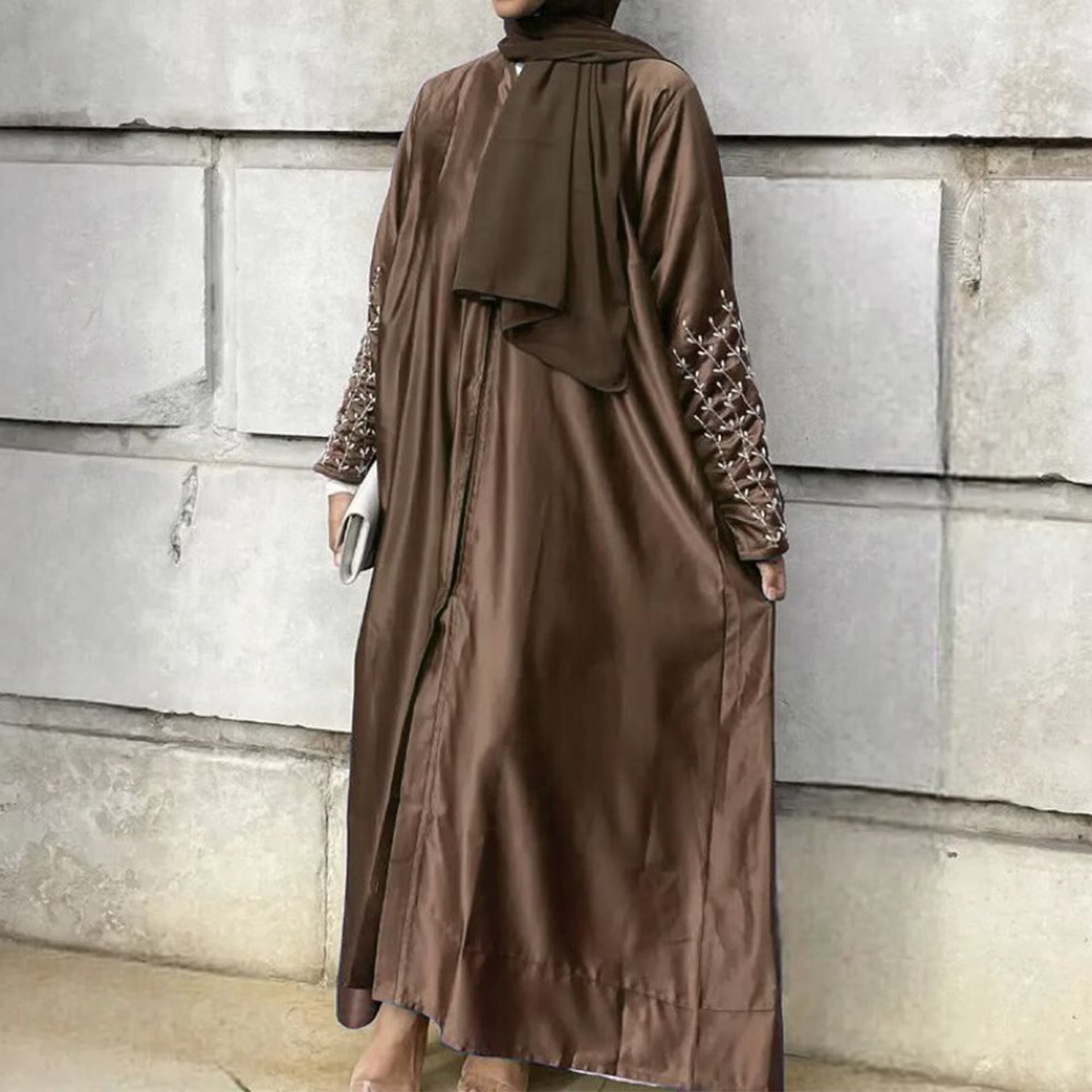 Islamic traditional dress Kaftan Abaya robe burqa (On Hand)