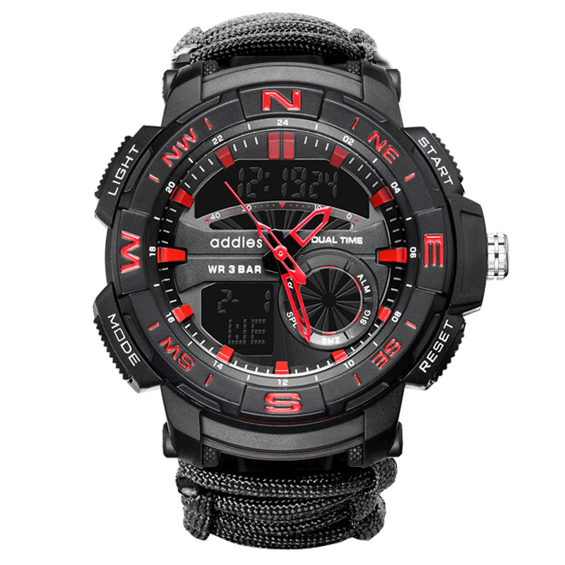 Eddison Men’s Multifunctional Outdoor Compass Watch