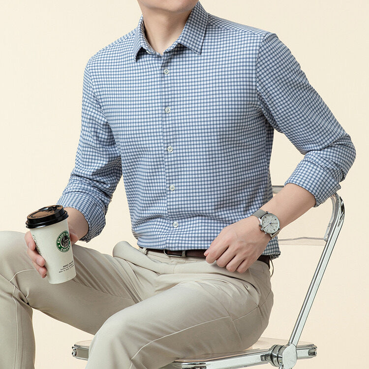 Metro Grid Dress Shirt