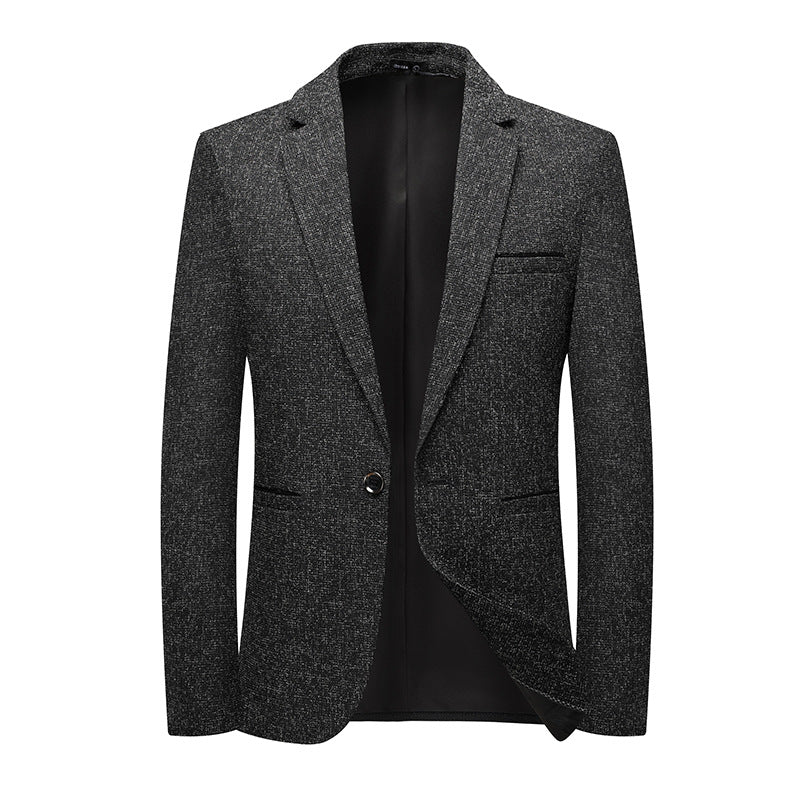 Men's Slim Fit Single-Button Korean Style Jacket