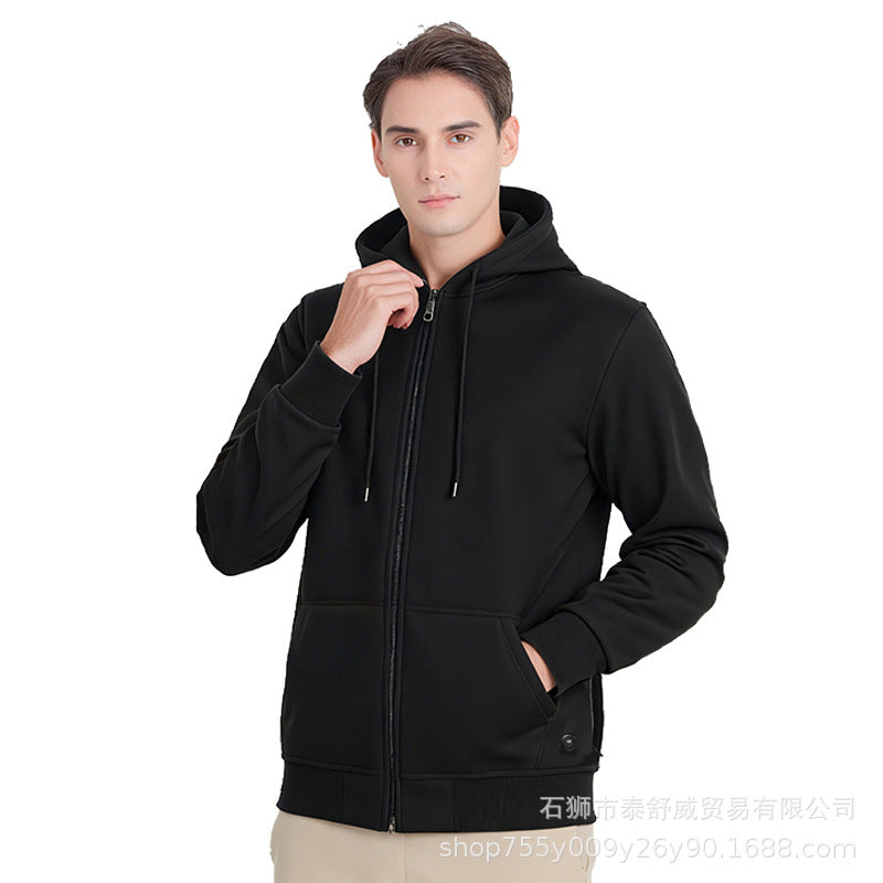 cross-border winter electric heating sweatshirt