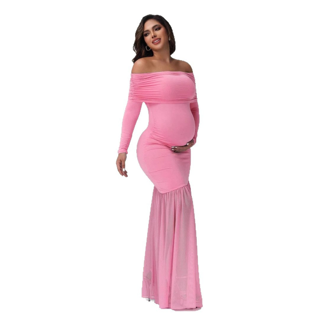Goddess Glow Maternity Dress