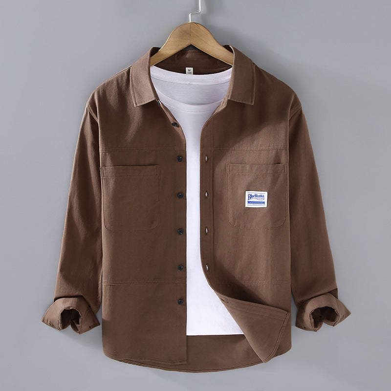 Men’s Cargo Shirt Jacket